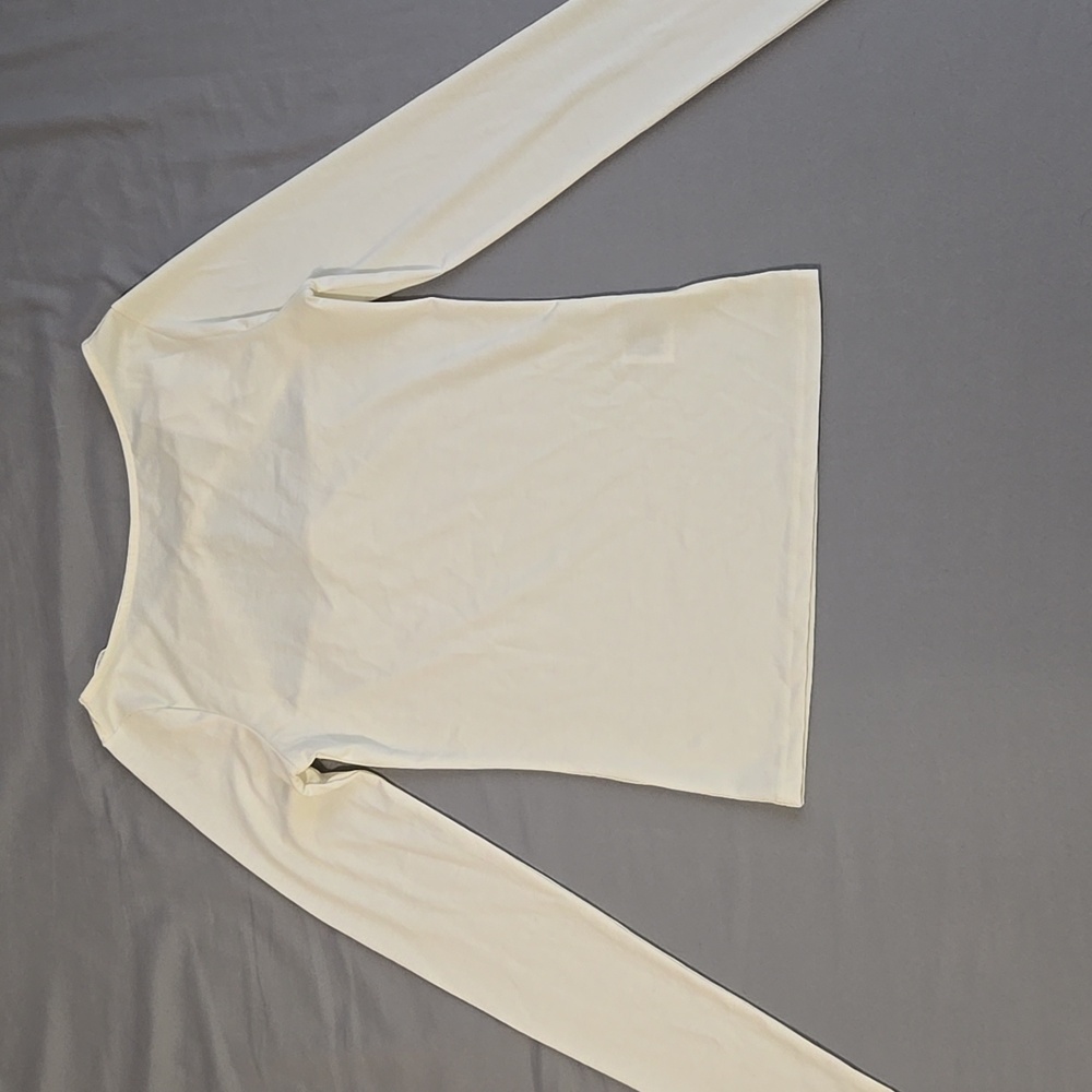 H&M White Long Sleeve Kids Tee